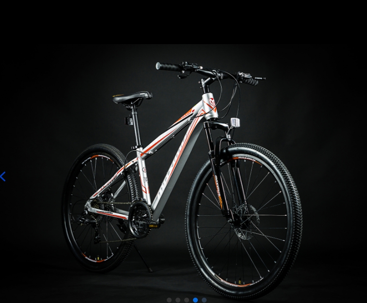 จักรยานเสือภูเขา MAXIMUS STELLO 27.5 เฟรมอลูมิเนียม 24 สปีด สีเทา
