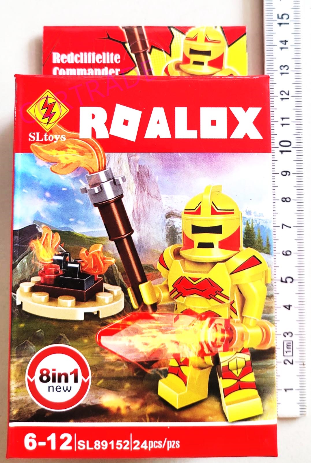 เลโก้โรล็อกซ์อัศวินกล่อง 8x14.5 ซม.(งานห้าง)