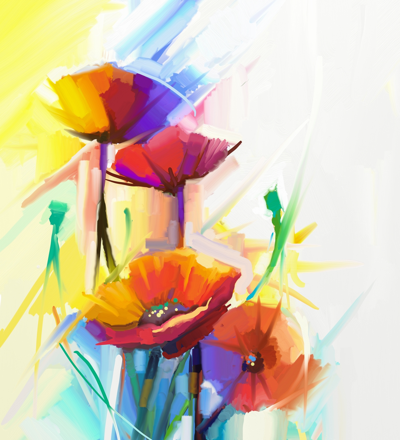 วอลเปเปอร์ ภาพสีน้ำมัน 014