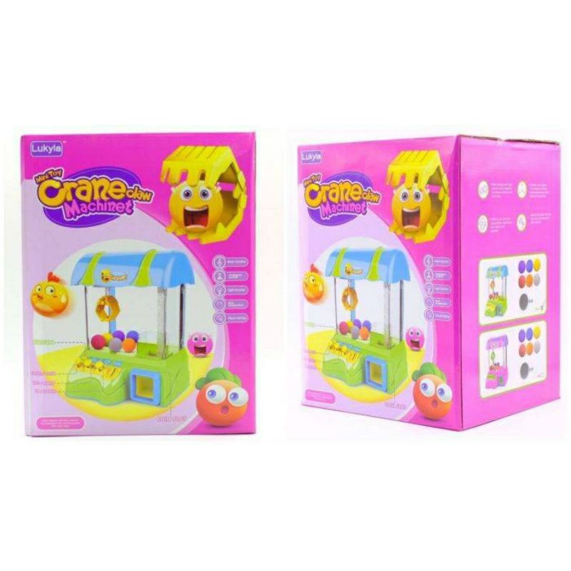 ตู้คีบตุ๊กตา เสียบชาร์ต+ใส่ถ่าน แถมลูกบอล 6ลูก พร้อมส่ง