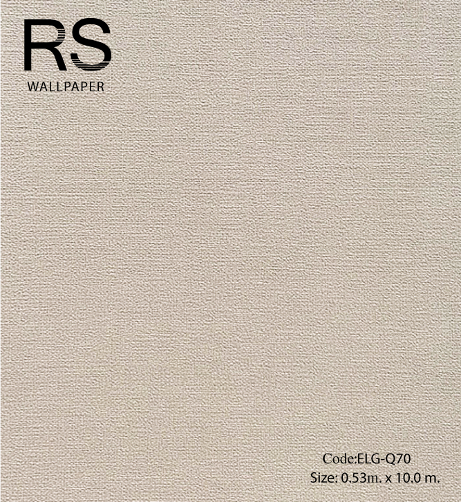 วอลเปเปอร์พื้นเรียบสีน้ำตาลอมเหลือง ELG-Q70