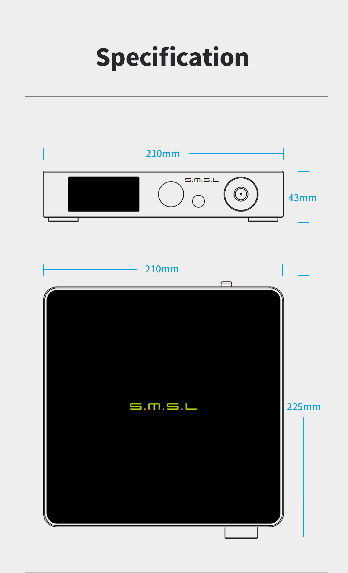 ขาย SMSL SP400 แอมป์ตั้งโต๊ะระดับ Hi-Res รองรับ THX ประกันศูนย์ไทย