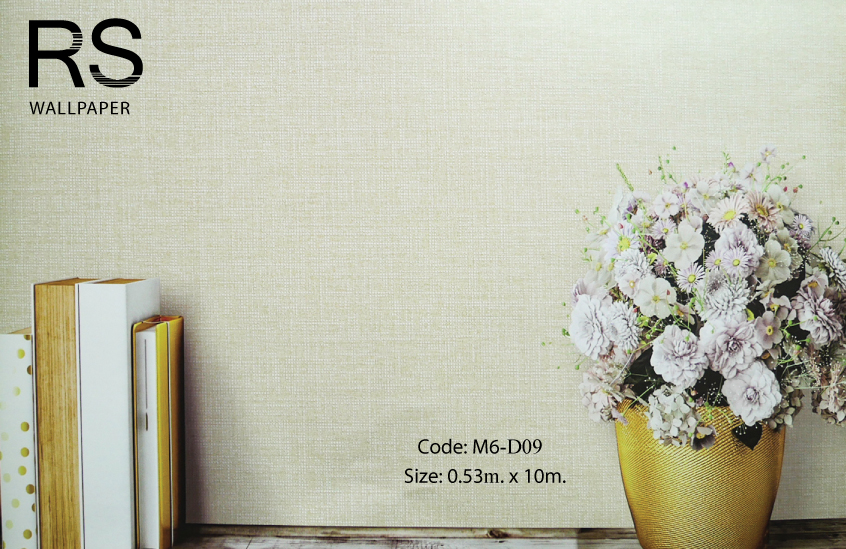 วอลเปเปอร์พื้นเรียบสีประกายเขียวอ่อนอมขาว M6-D09