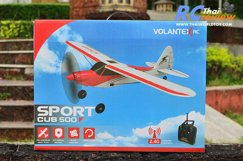 Piper sport cub 500 761-4 เครื่องบินบังคับพร้อมบิน