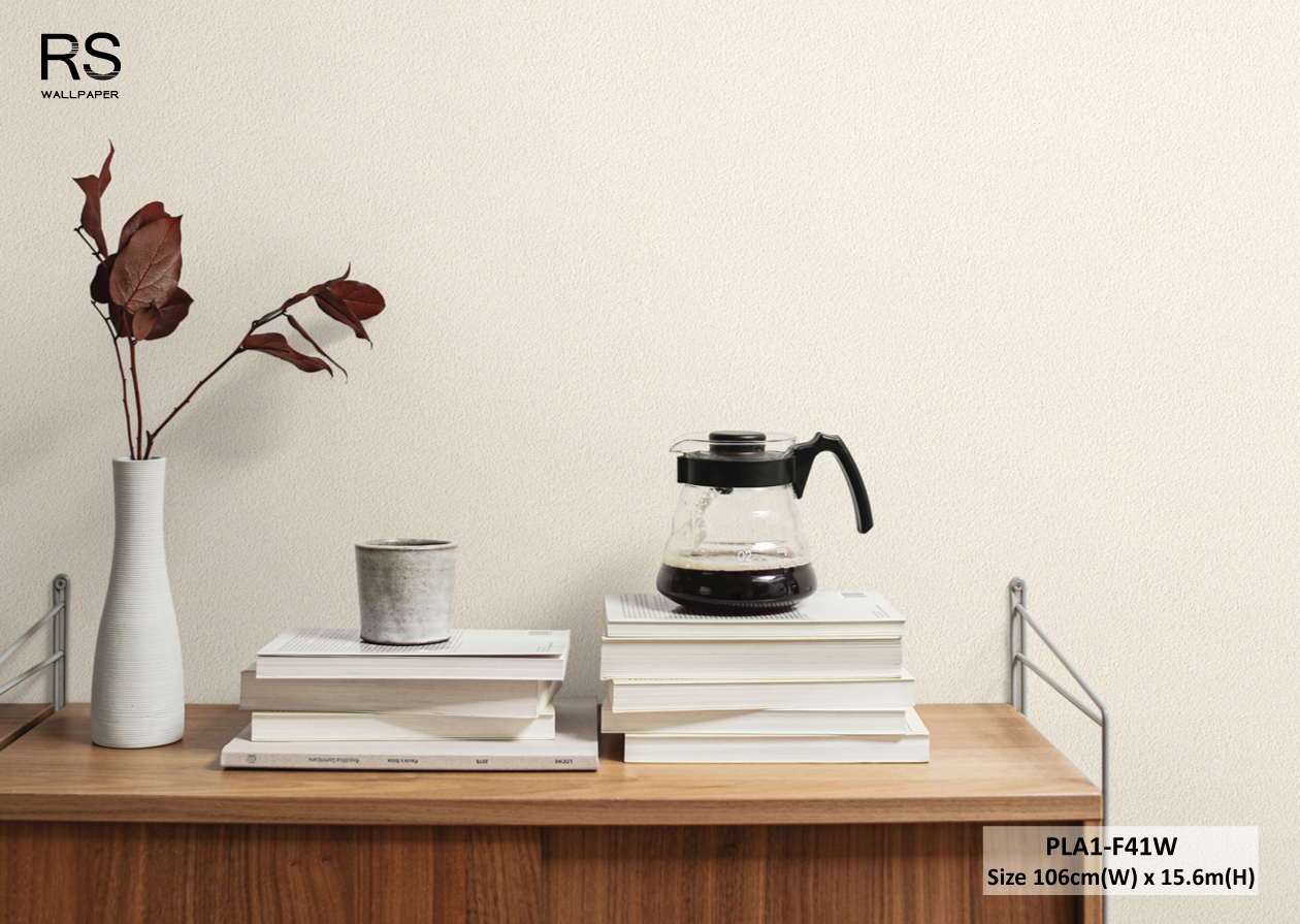วอลเปเปอร์ สีครีม PLA1-F41W