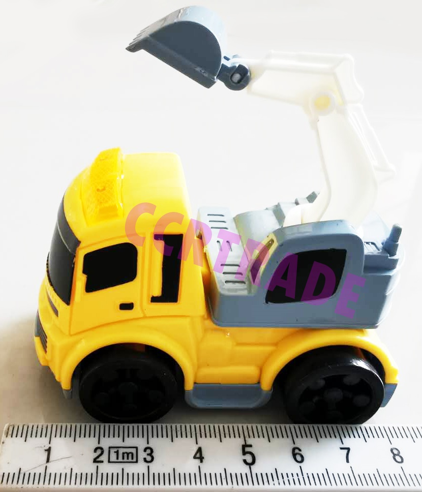 รถแม็คโครสีสด มีลานถาด 30 ซม.(งานห้าง)