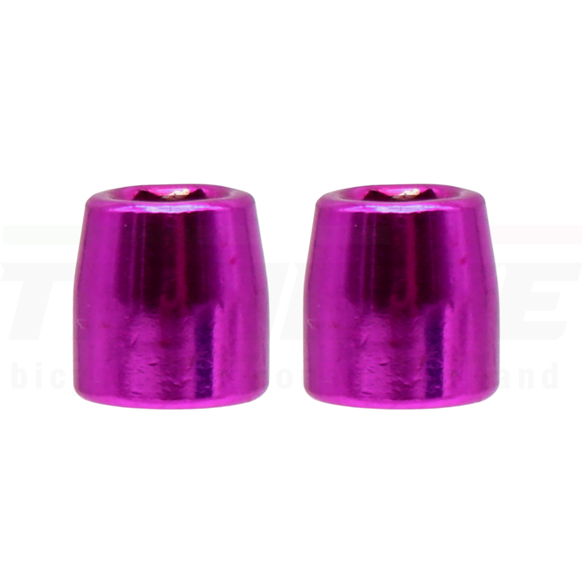 น็อตแต่งปิดยางวีเบรคจักรยาน อลู CNC THAIBIKE 2 ชิ้น