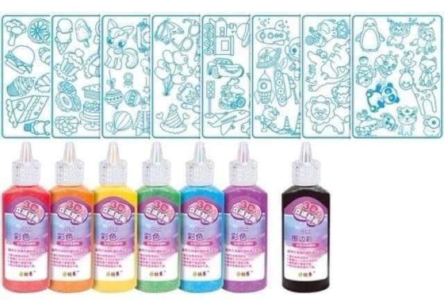 ของเล่น diy ติดกระจก ศิลปะติดกระจก สินค้าพร้อมส่งจากไทย