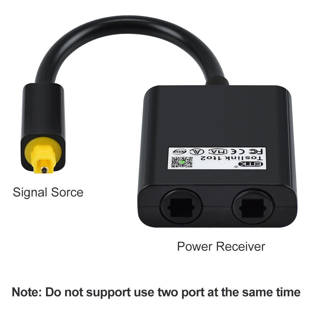 ขาย ERTK Optical HUB ตัวแยกสัญญาณ Optical แบบ เข้า 1 ออก 2 หัว