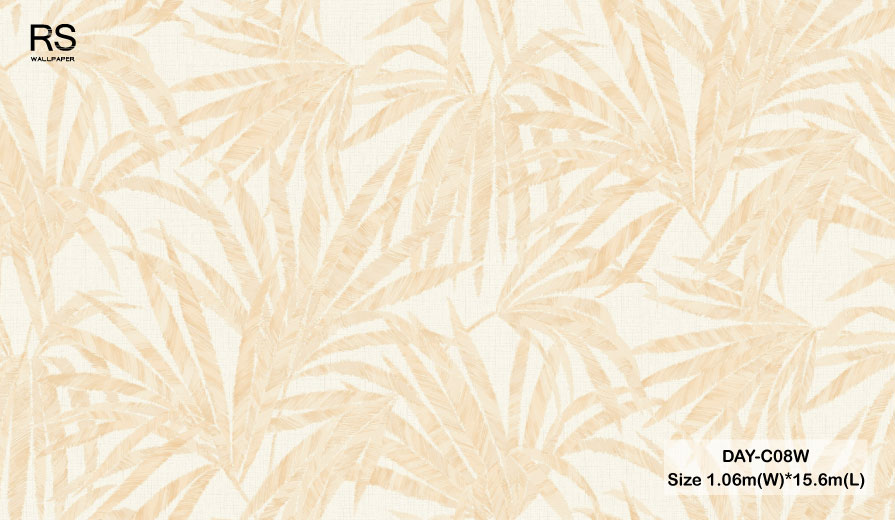 วอลเปเปอร์ลายใบไม้ DAY-C08W