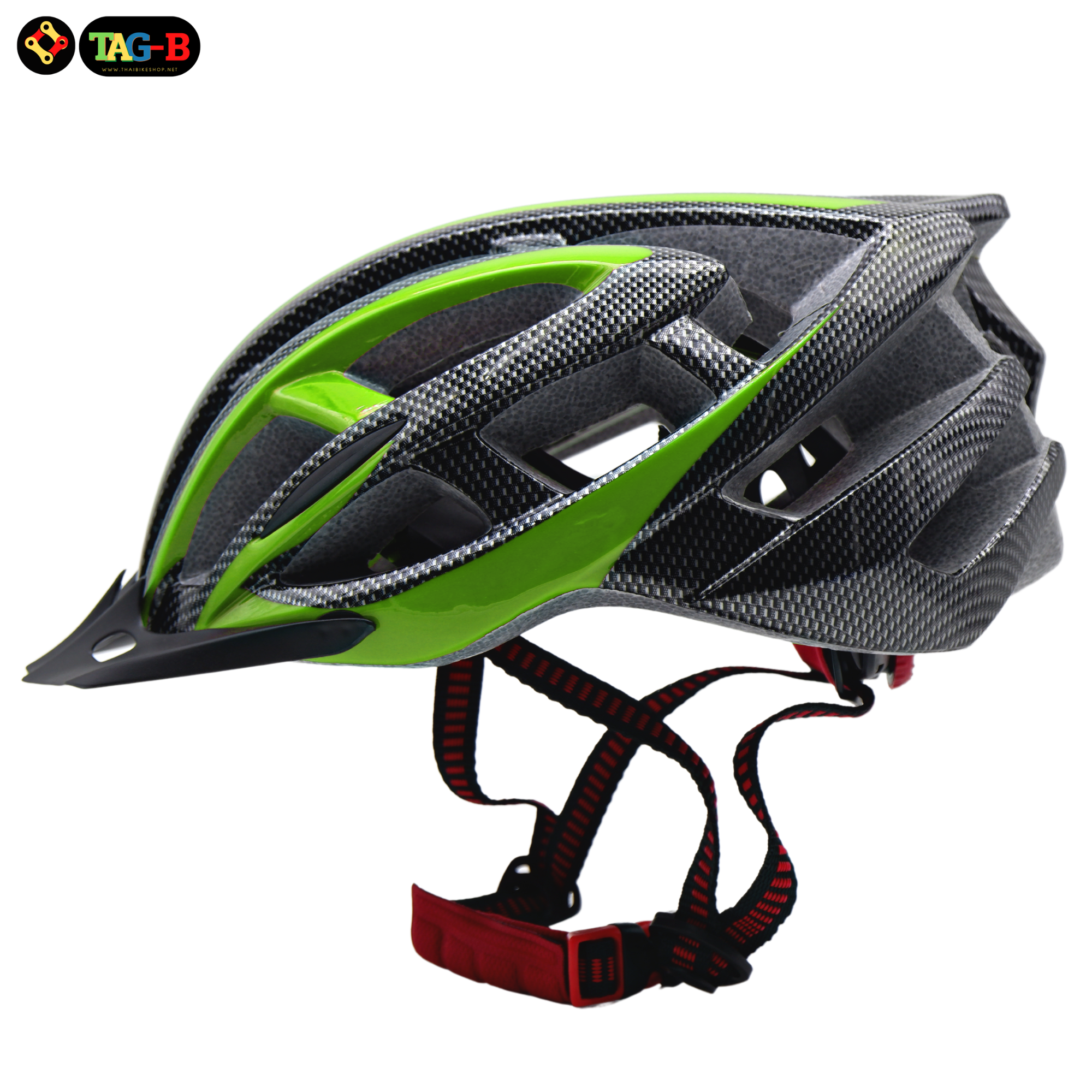หมวกกันน็อคจักรยานเสือหมอบ เสือภูเขา TAG-B