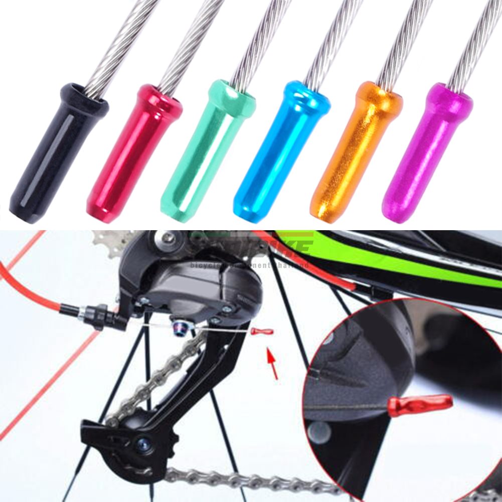 หัวปิดปลายสายในเบรค สายในเกียร์จักรยาน BOLANY มีแพคกิ้ง 50ตัว