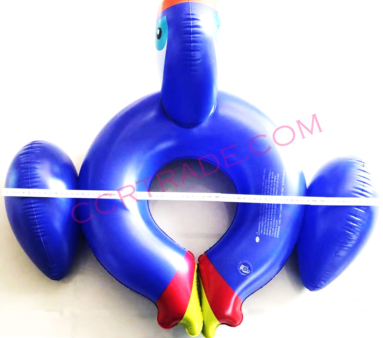 ห่วงยางสอดขาจัมโบ้ 74 ซม. (ลายนกเงือก)(1x3)