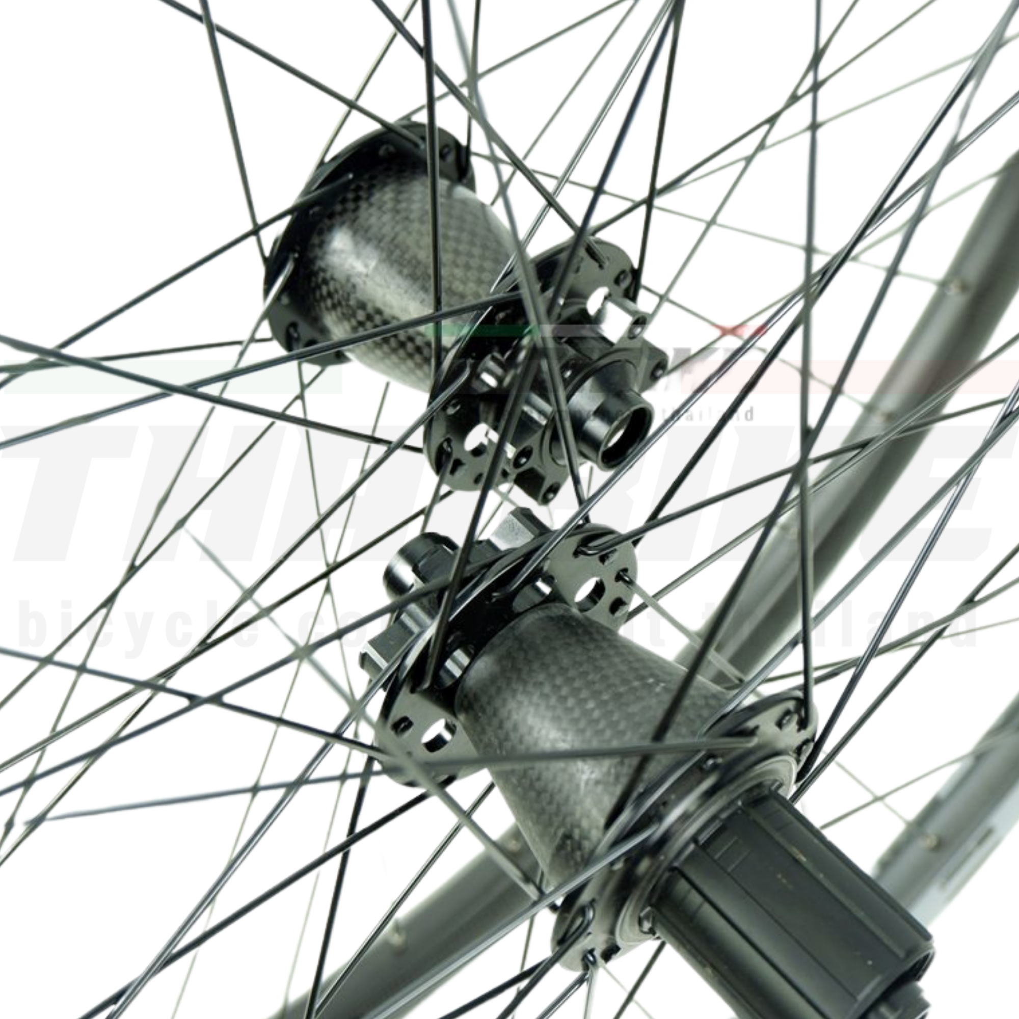 ล้อคาร์บอนจักรยานเสือภูเขา RACEWORK FASTFISH 27.5/29 ultra-light 120 ring hub axle quick มีตัวแปลงแกนให้