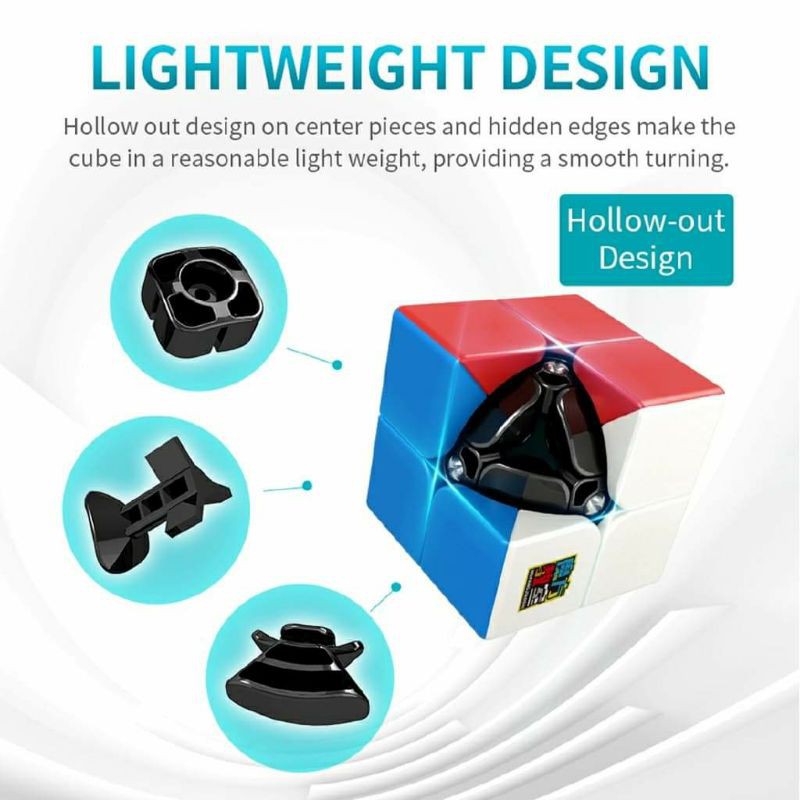 รูบิค 2*2 แกนไหลลื่นมาก twist puzzle พร้อมส่งจากไทย