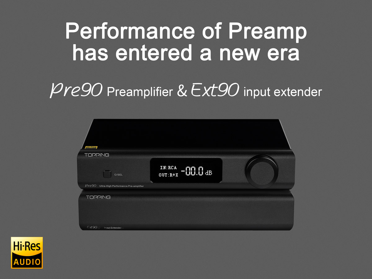ขาย Topping Pre90 ปรีแอมป์ Preamplifier ระดับ Hi-Res