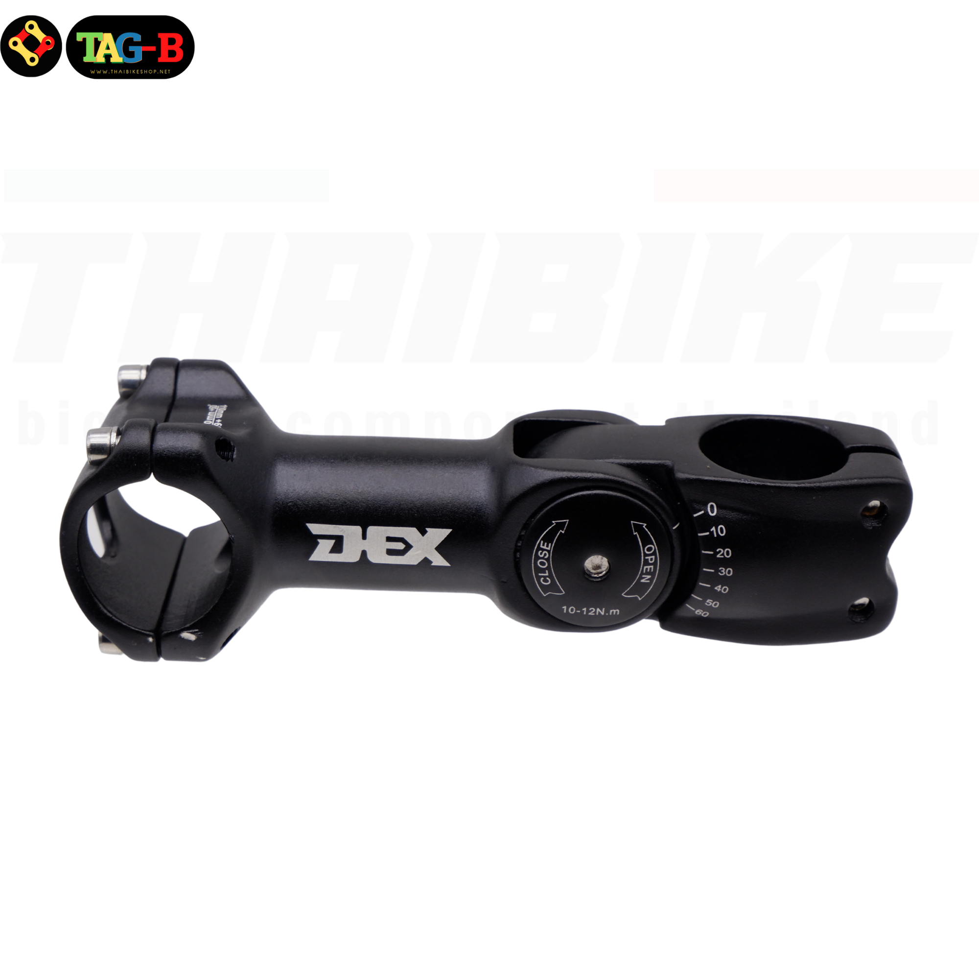 สเต็มจักรยานอลูมิเนียมปรับระดับองศา ยี่ห้อ DEX SCORPIO WORKS 90/100/110