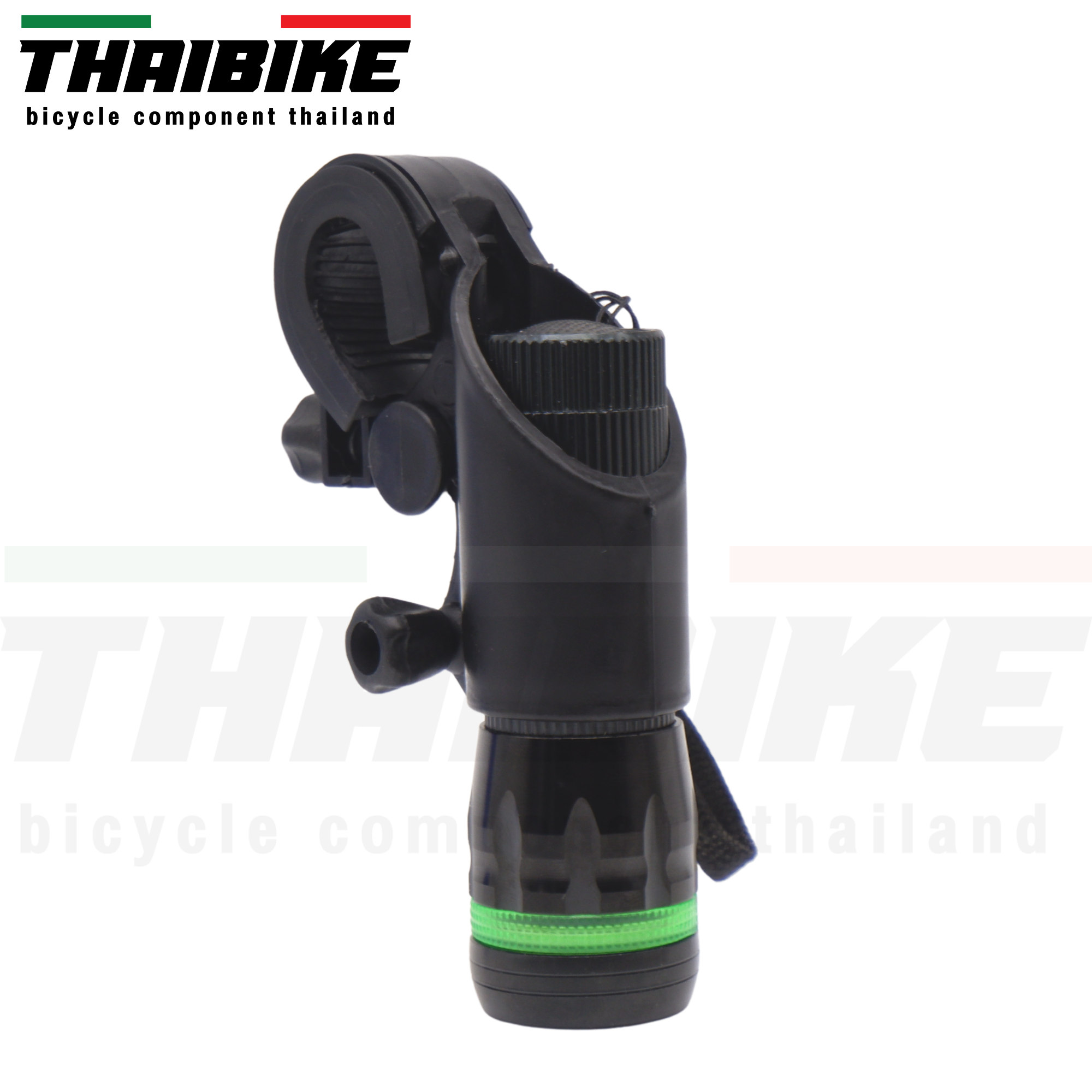 ไฟฉายติดจักรยานพร้อมจับแฮนด์ ความสว่างสูง ซูมได้