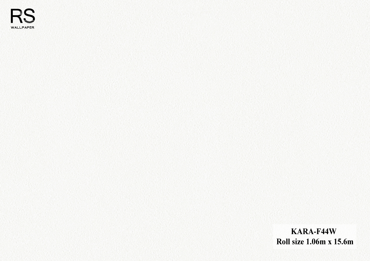 วอลเปเปอร์ สีขาว KARA-F44W