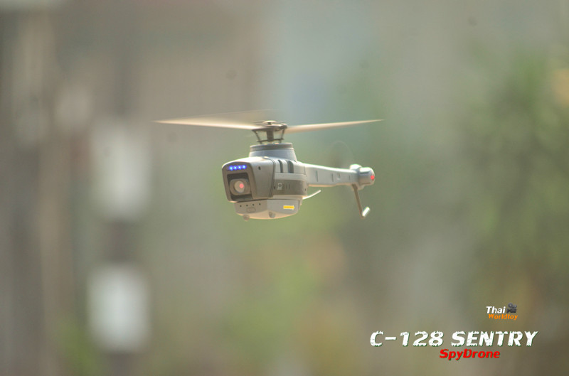 C-128 Sentry SpyDrone 1080P กล้อง Wifi FPV 6แกน
