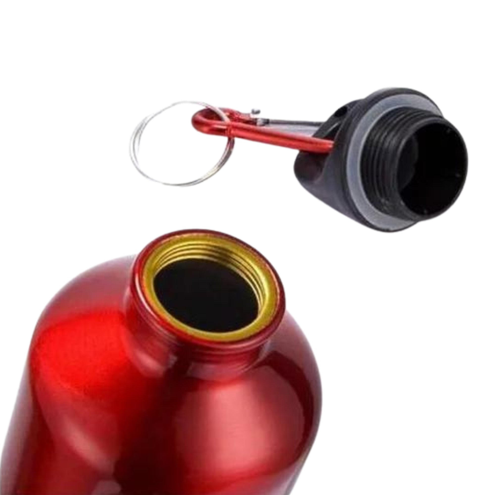 ขวดน้ำจักรยานอลูมิเนียม+ขาขวดน้ำ 650ML เก็บร้อน เก็บเย็น