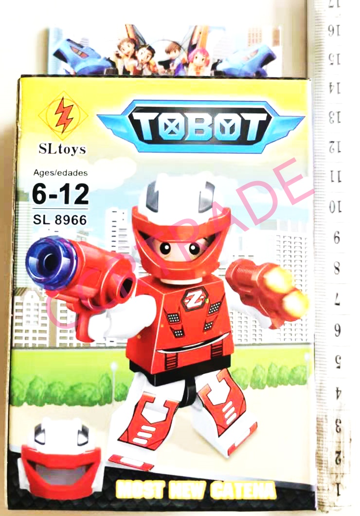 เลโก้ฮีโร่เรนเจอร์กล่อง คละ 8 แบบ 8x14.5 ซม.