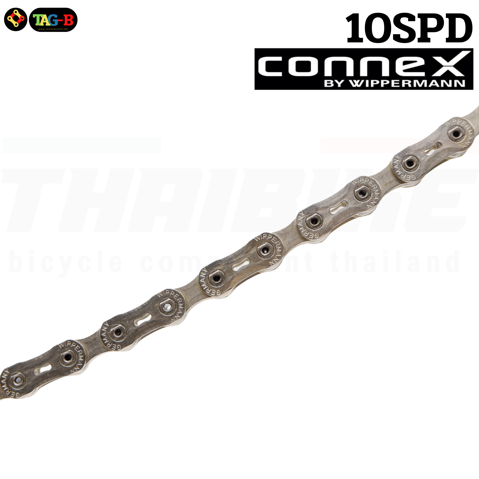 โซ่จักรยานเสือหมอบ เสือภูเขา จากเยอรมัน Wipperman Connex 10Xi Chain 10 Speed