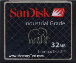 Sandisk Industrial-Grade CF Card 32MB