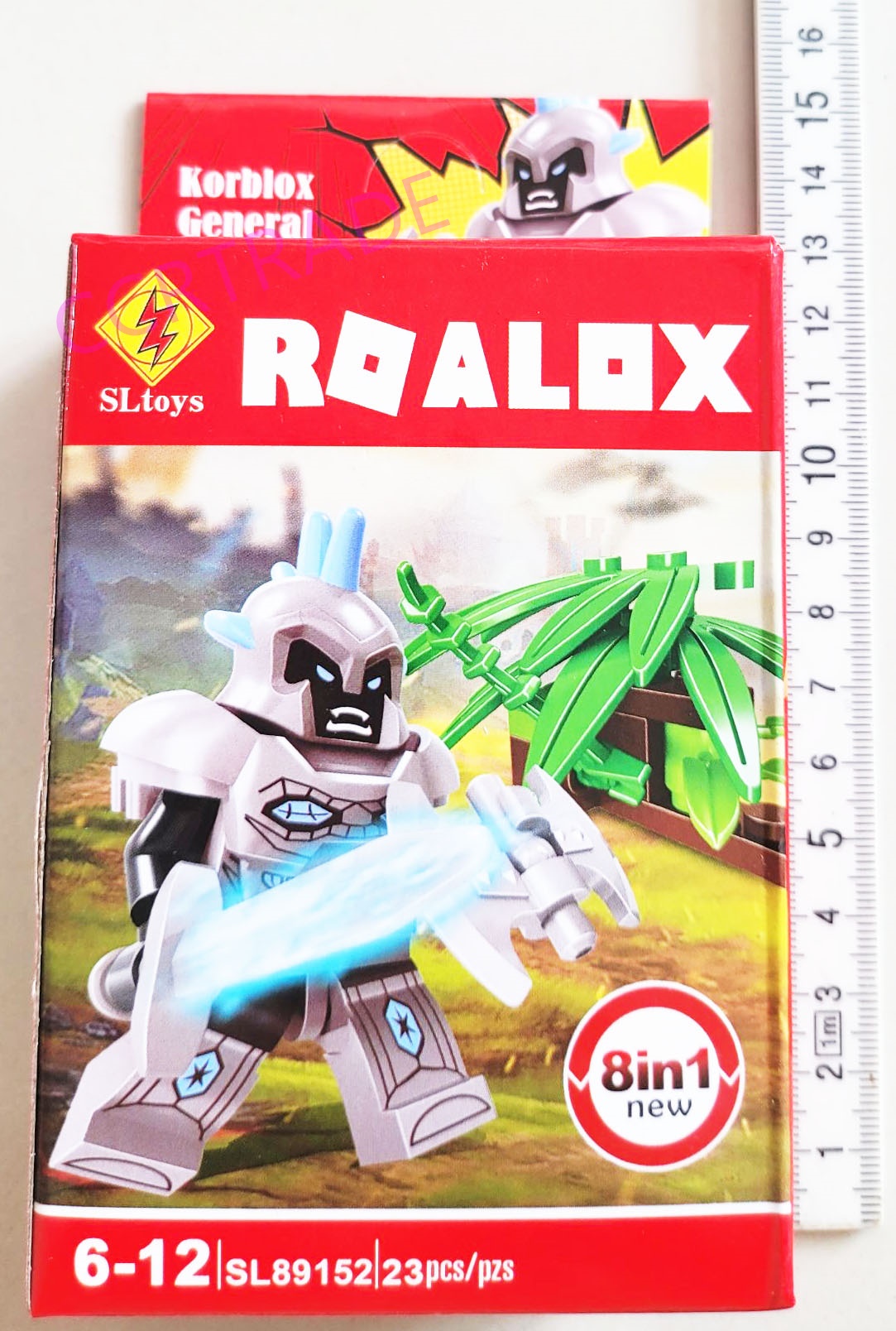 เลโก้โรล็อกซ์อัศวินกล่อง 8x14.5 ซม.(งานห้าง)