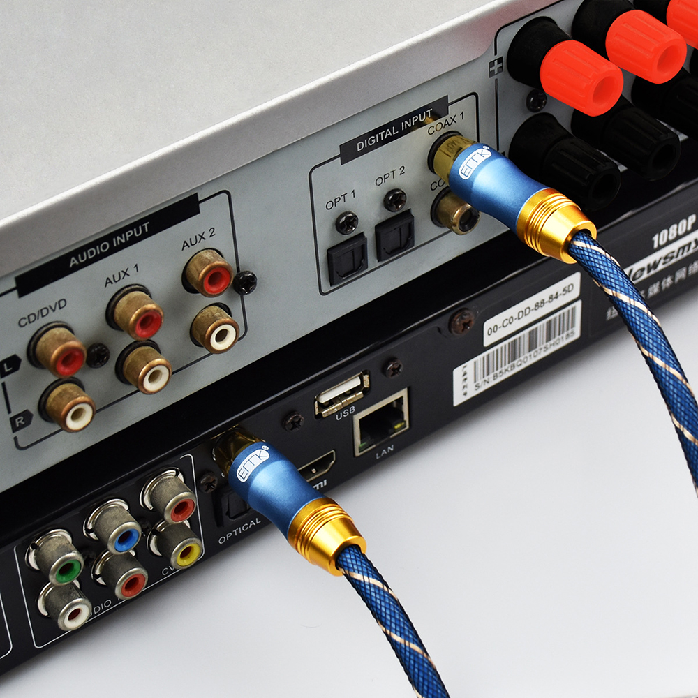 ขาย ERTK Coaxial Blue สาย Coaxial เกรดพรีเมี่ยม สำหรับเครื่องเสียง