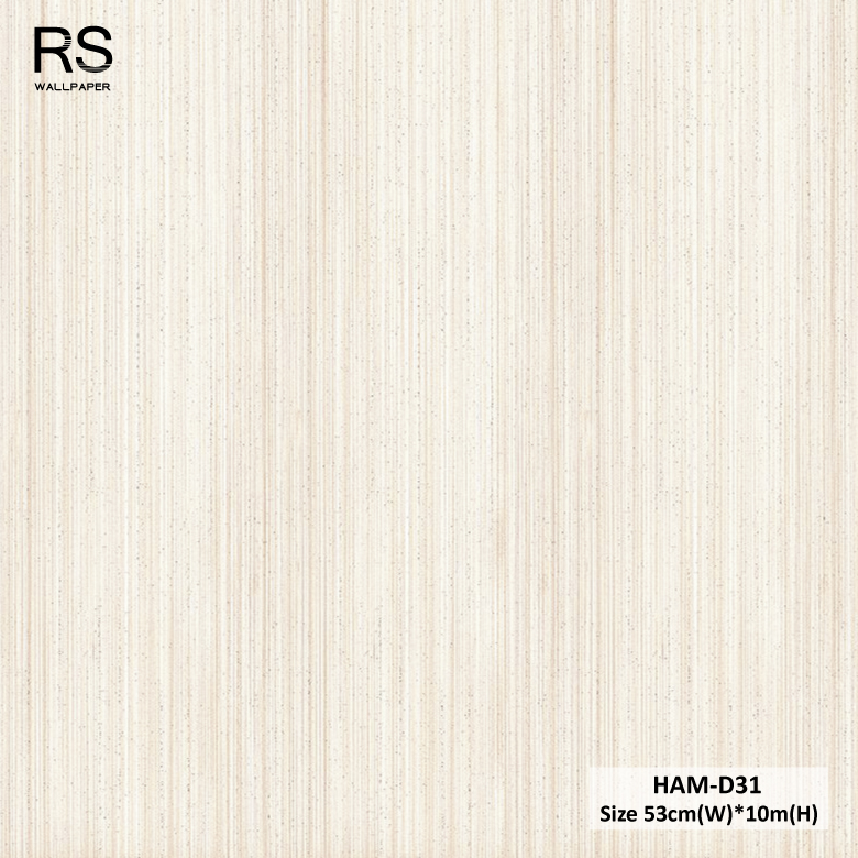 วอลเปเปอร์ สีครีมชมพูอ่อนมีกลิตเตอร์สีเงิน HAM-D31