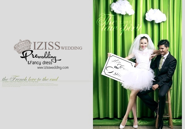 PW197 - Pre order ชุดคู่ถ่ายพรีเวดดิ้ง (prewedding dress) & ชุดแต่งงานแฟนซี (Fancy wedding dress)ชายหญิง "ธีมสีขาว-ดำ"