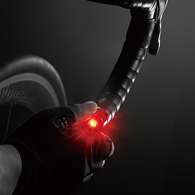 ไฟติดปลายแฮนด์จักรยาน CATEYE LOOP 2 SL-LD140-R-BE