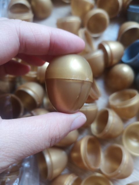 ไข่จับฉลาก สีทอง สีเงิน ไข่จับฉลากทองคำ ไข่ทองคำ🚴ส่งไว❤️แพคดี พร้อมส่งจาก กทม.‼️