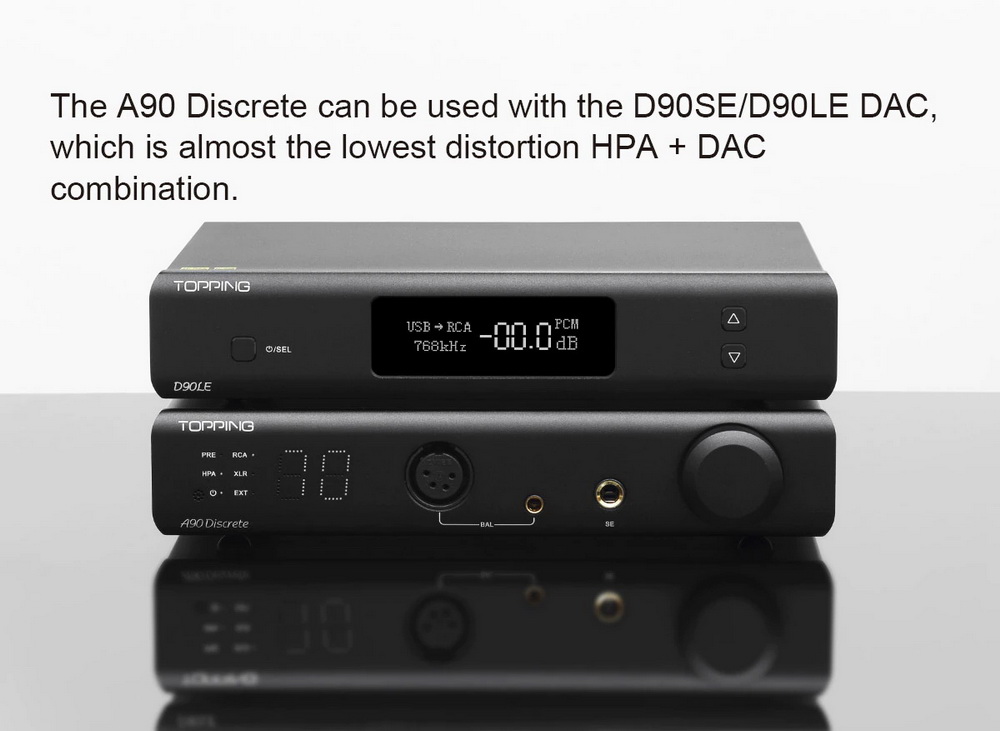 ขาย Topping A90D Fully Discrete Balanced Headphone Amplifer