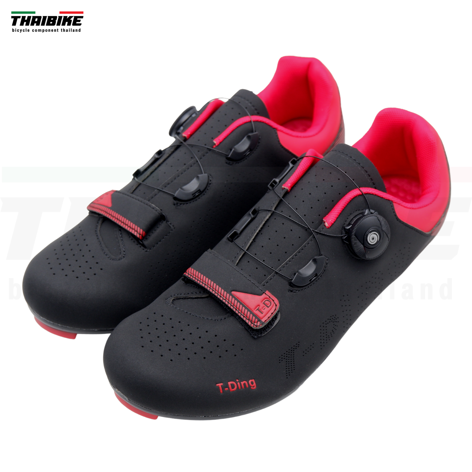 รองเท้าปั่นจักรยานเสือหมอบ THAIBIKE T-DING รองเท้าคลีตหมอบ
