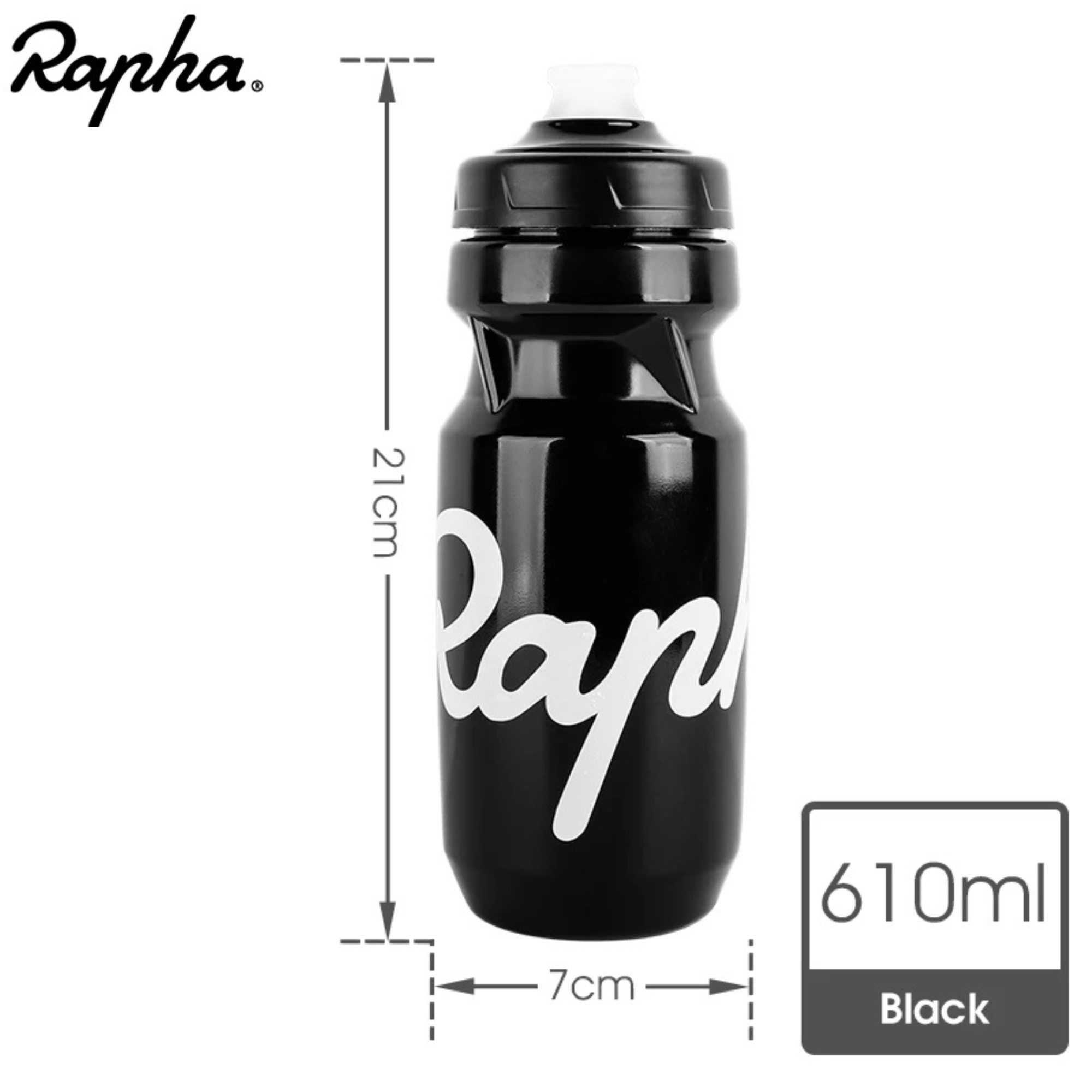 ฝาขวดน้ำพุ่ง NEW !!ขวดน้ำจักรยาน RAPHA ของแท้ พลาสติกนุ่ม ขนาด 610/710ml
