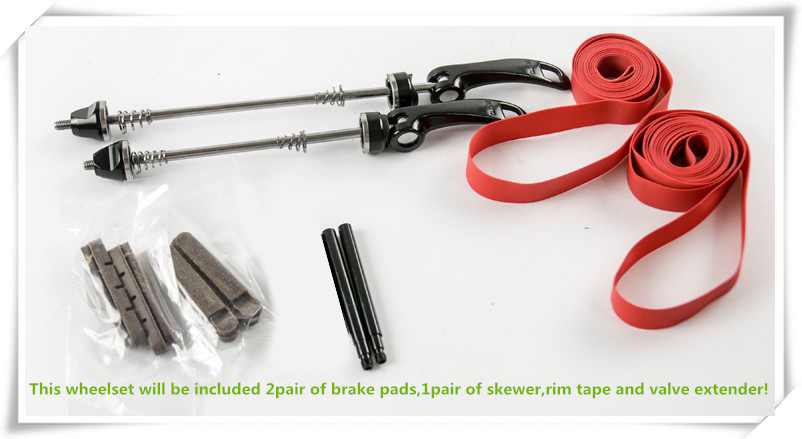 ล้อจักรยานเสือหมอบคาร์บอน SUPERTEAM CURVE จักรยาน