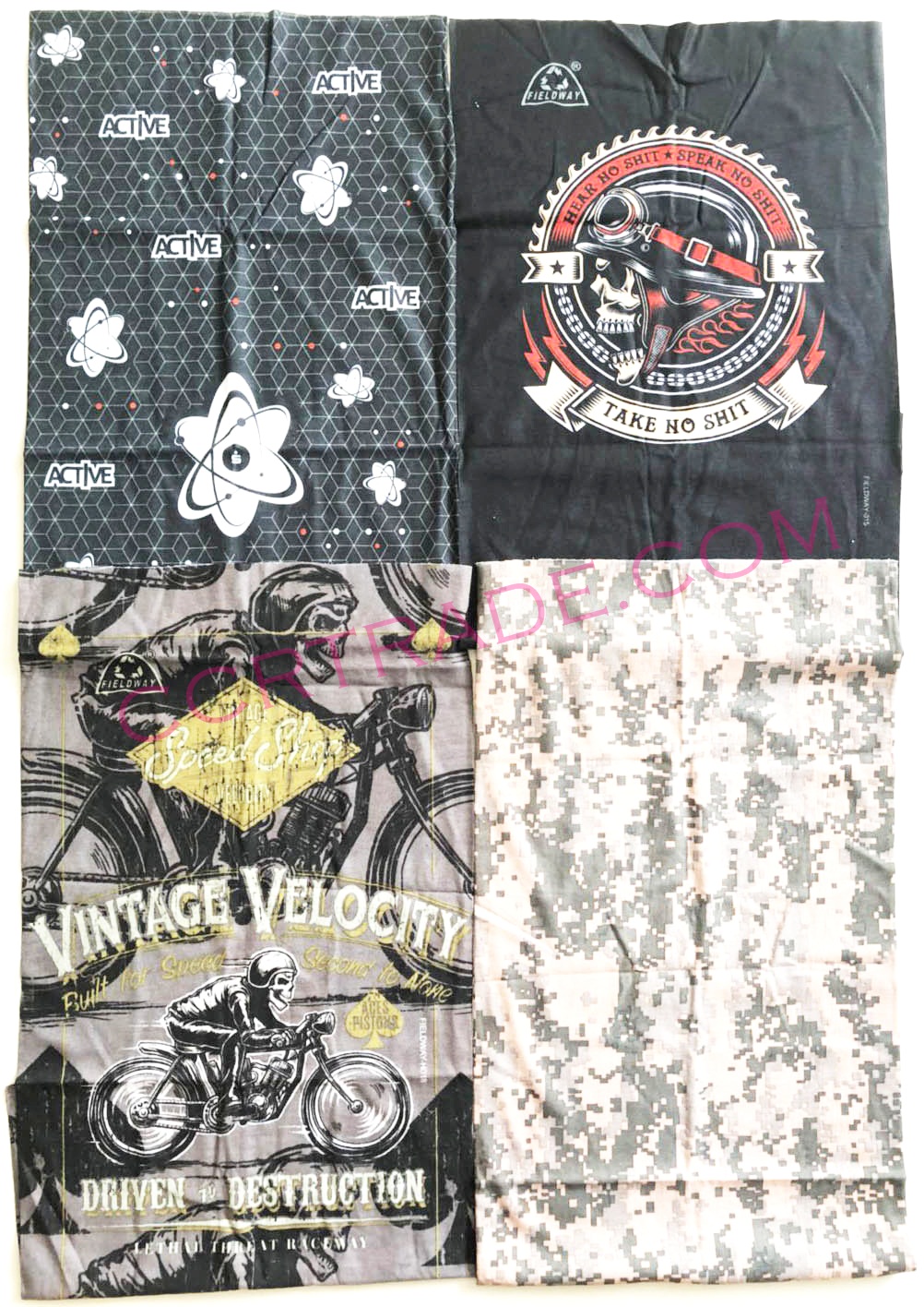 ผ้าบัฟออกกำลังกาย 24.5x48 ซม.