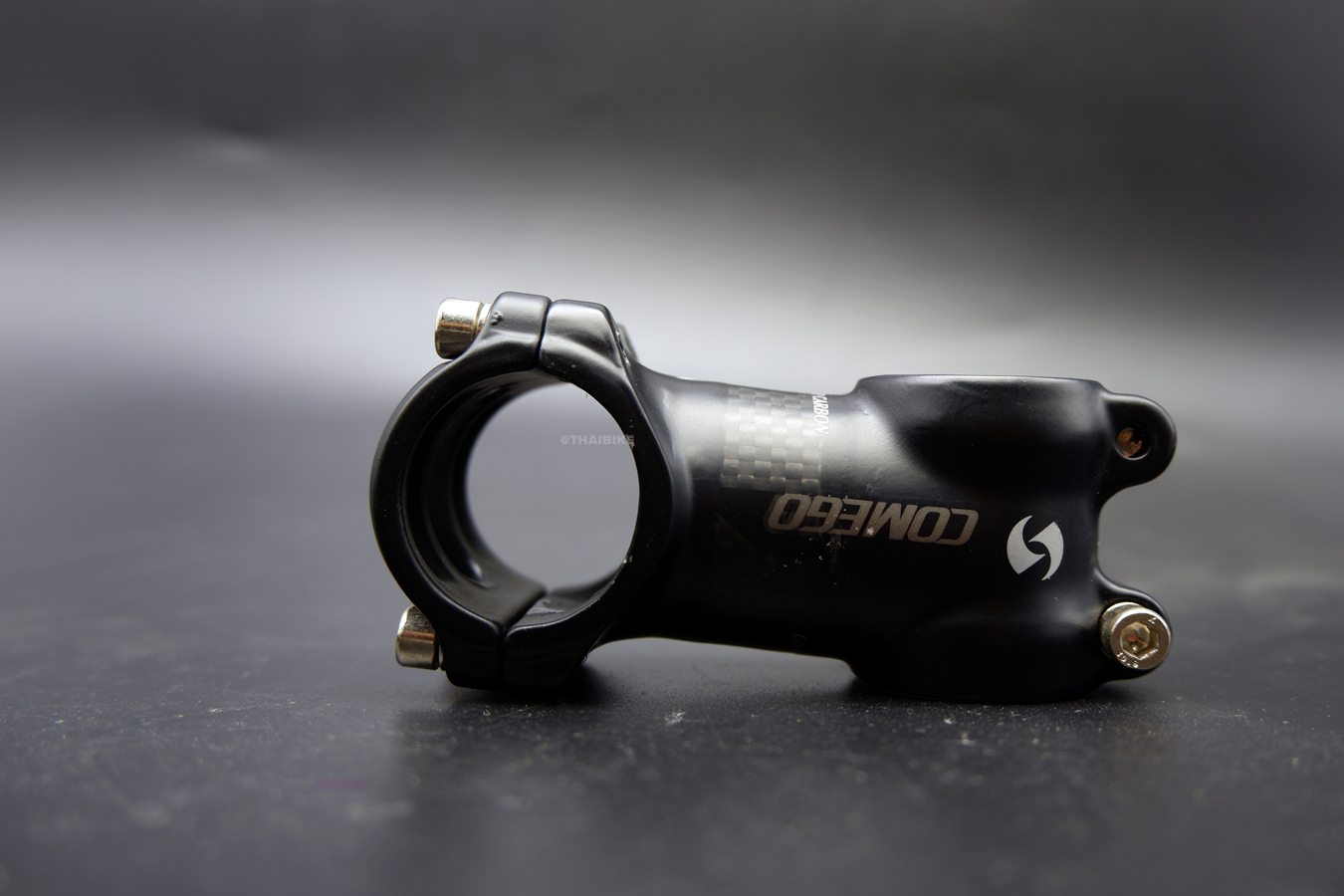 สเต็มจักรยานอลูมิเนียมเคลือบคาร์บอน COMEGO +-17องศา