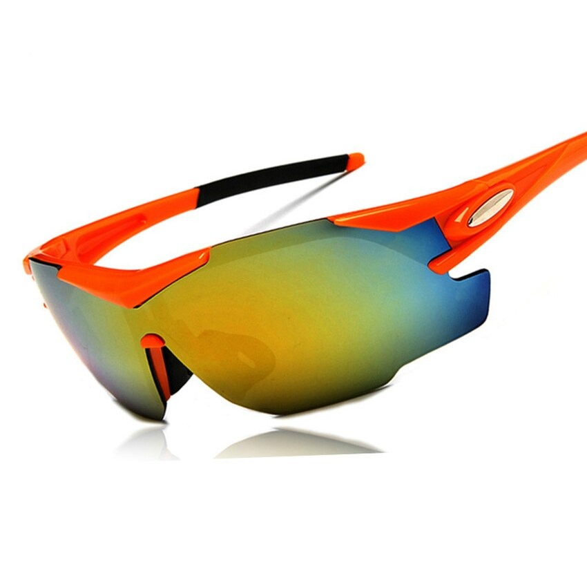 แว่นตาปั่นจักรยาน กันแดด กันลม ROBESBON รุ่น 7106