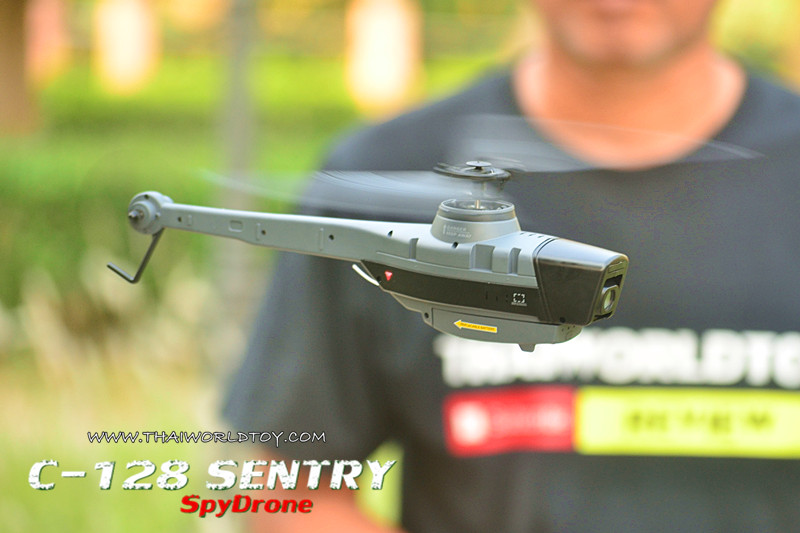 C-128 Sentry SpyDrone 1080P กล้อง Wifi FPV 6แกน