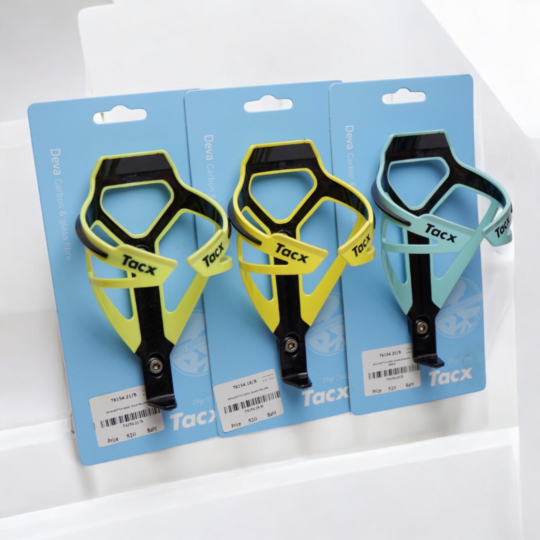 Garmin Tacx® T6154 Deva Bottle Cage ที่ใส่ขวดน้ำจักรยาน น้ำหนักเบา แข็งแรง ยึดแน่นไม่หลุด มีหลายสีให้เลือก