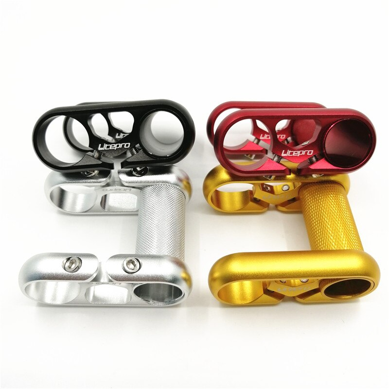 ตัวต่อคอจักรยานพับ Litepro ultra-light double handle