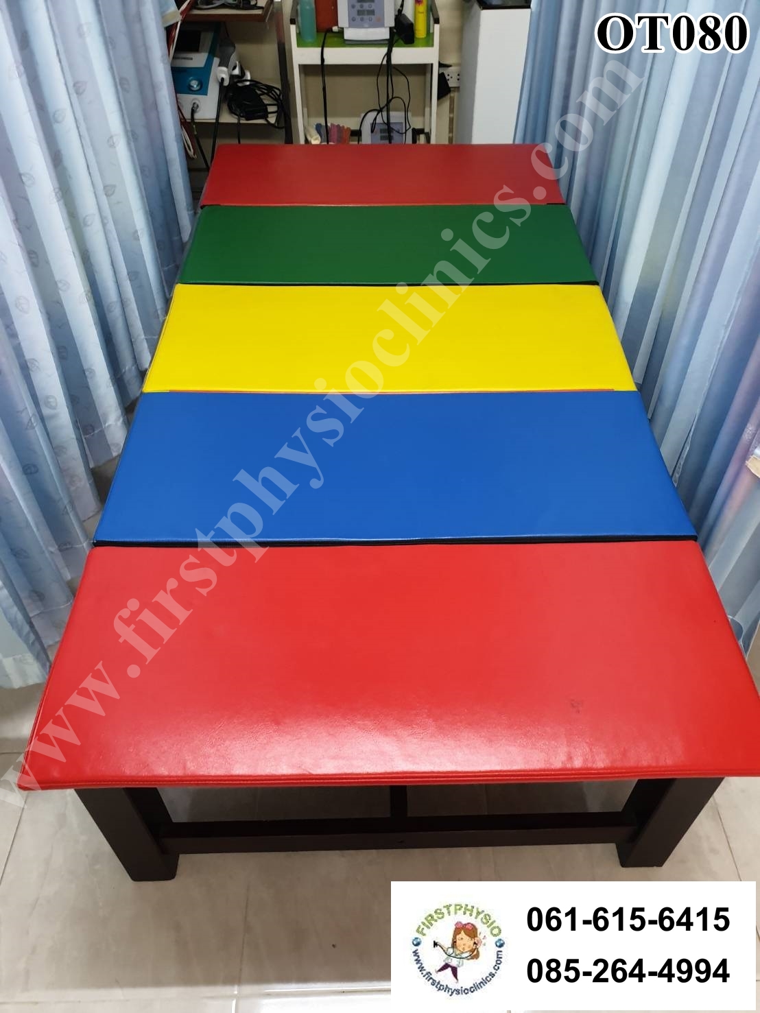 FIRSTPHYSIO/เบาะฝึกกิจกรรม / เบาะกายภาพ /เบาะฝึกคลานทางกายภาพบำบัด พับได้
