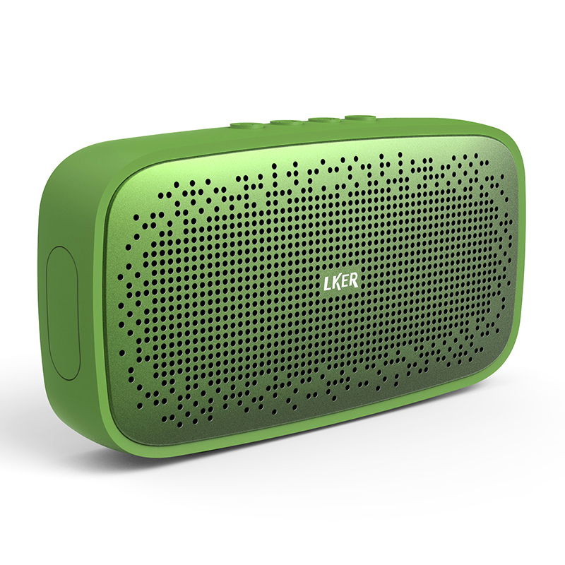 LKER LKS1 ลำโพงพกพาไร้สาย กันน้ำได้ รองรับ Bluetooth V4.0 มี 4 สี
