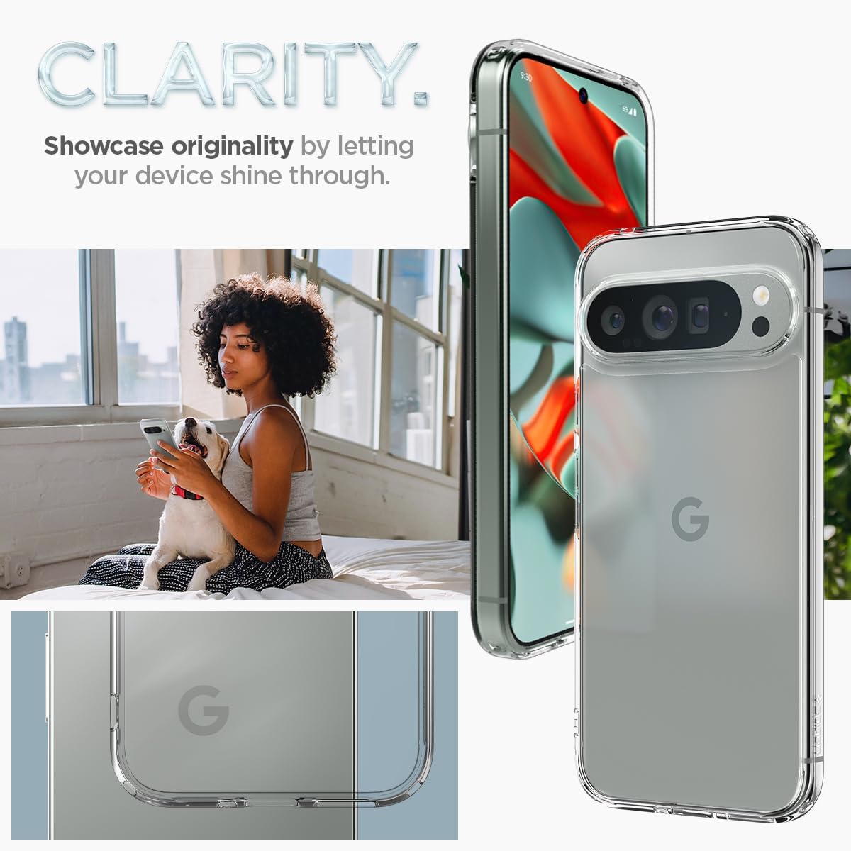 Spigen Ultra Hybrid Designed for Pixel 9 Pro XL Case