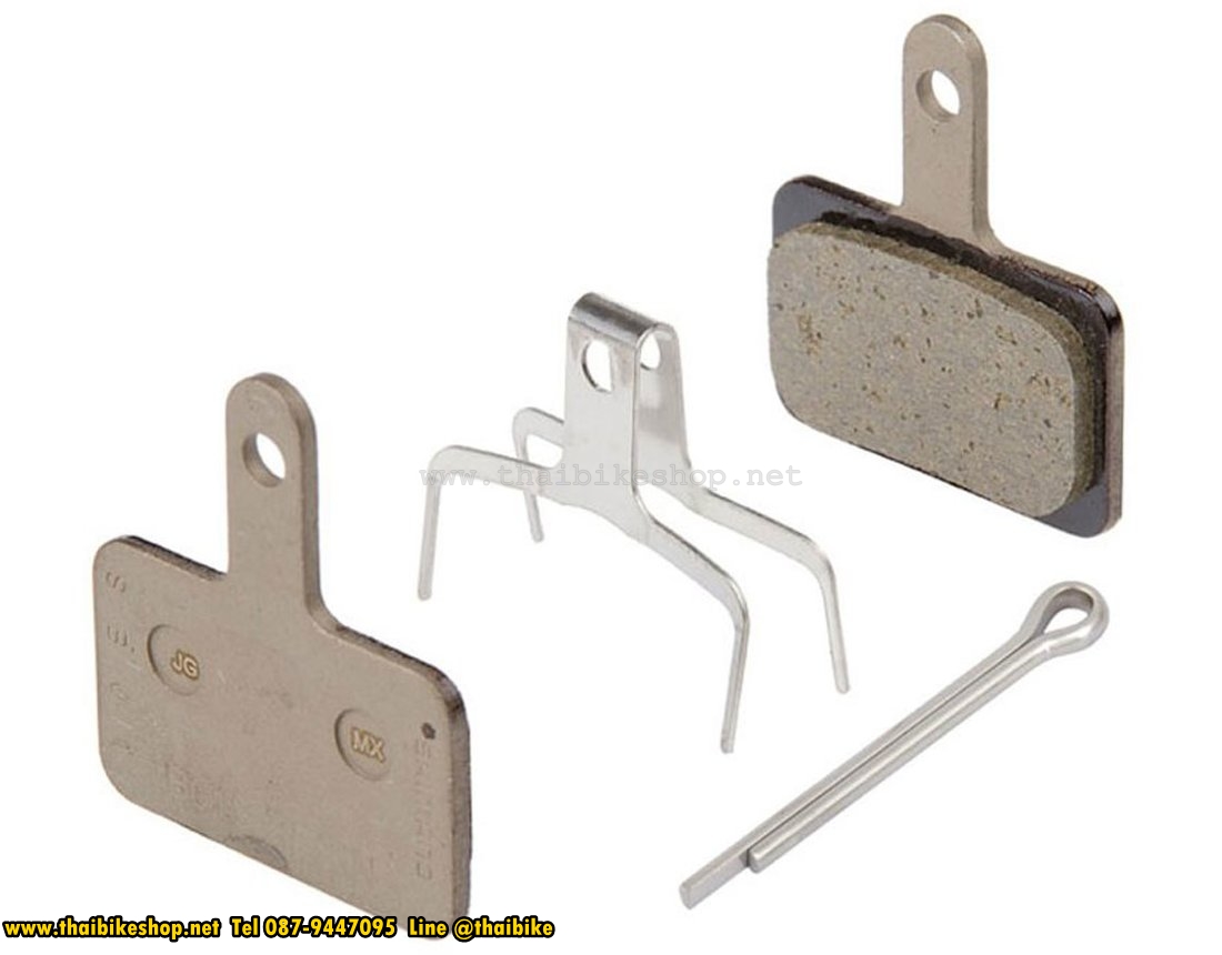 แผ่นยางเบรคจักรยาน SHIMANO ALIVIO รุ่น BR-M447/BR-T615, Resin B01s