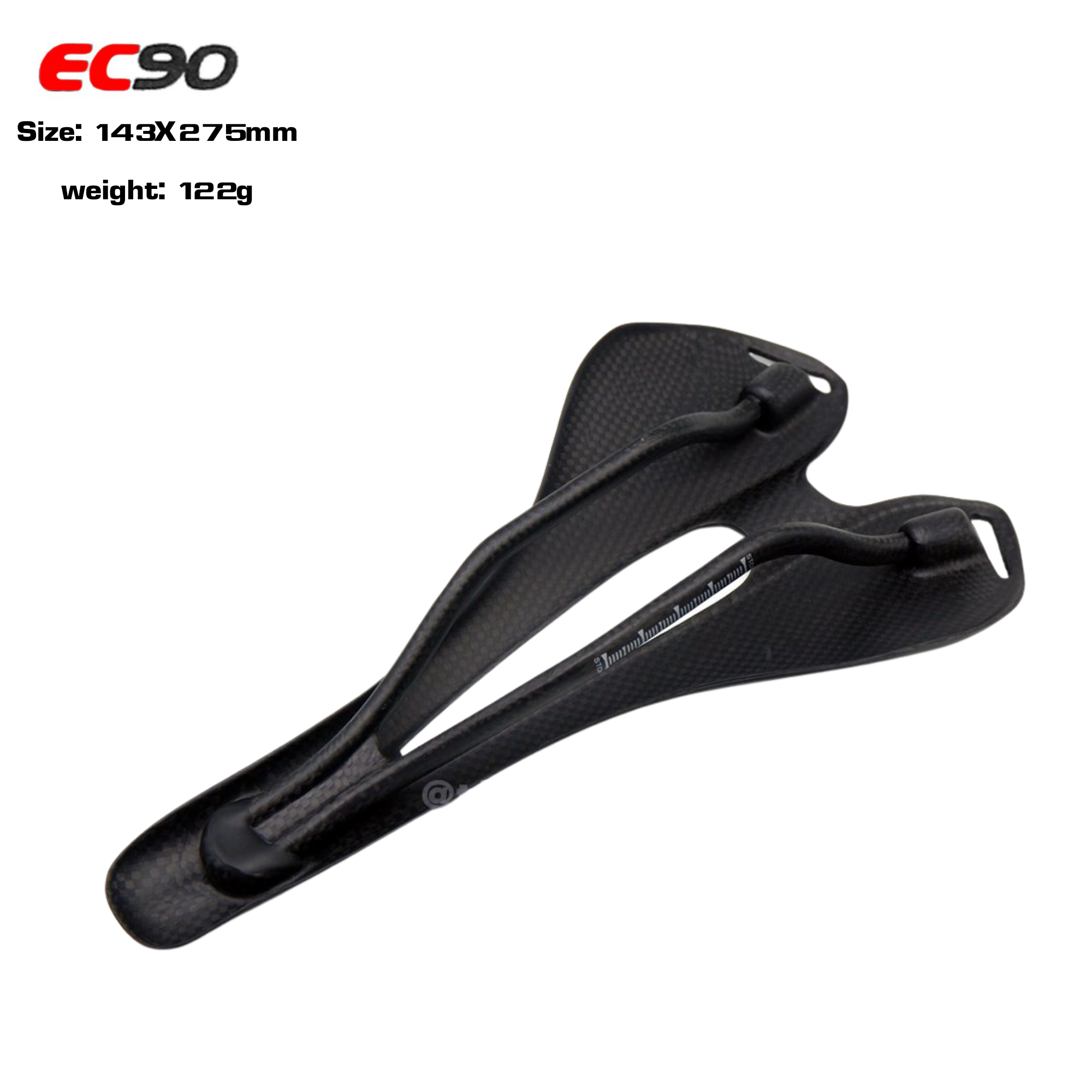อานจักรยาน FULL CARBON EC90 รางคาร์บอน น้ำหนักเบา