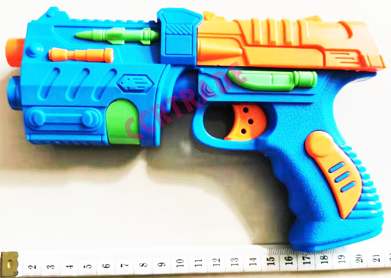 ปืนเนิร์ฟกระสุนโฟม 14 ชิ้น+แว่นนิรภัยกล่องใหญ่ 27.5x40 ซม.(1x3)